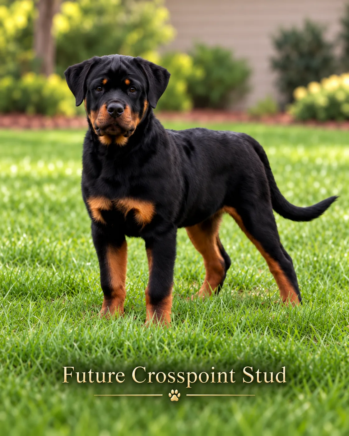 Crosspoint's Argo at five months — Future stud
