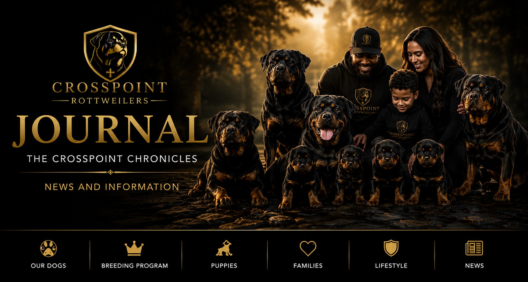 The Crosspoint Chronicles — Journal: news and information from Crosspoint Rottweilers